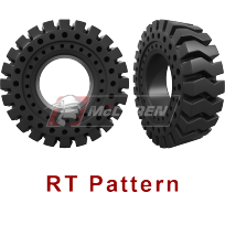 RT Pattern - Solid Cushion Tires for skid steers, backhoes, telehandlers, wheel loaders RT Pattern - Solid Cushion Tires for skid steers, backhoes, telehandlers, wheel loaders