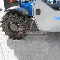 Compact Telehandler Tires on a Genie GTH5519 Compact Telehandler Tires on a Genie GTH5519